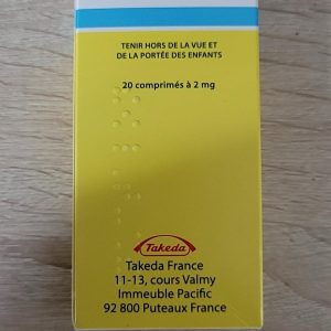 Vita Estazolam ProSom 2mg tabletter i originalförpackning för säker leverans i Sverige.
