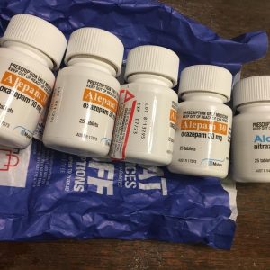 Oxazepam Serax 15mg tabletter i blisterförpackning för säker leverans i Sverige.